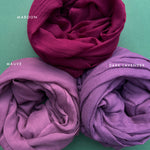 Load image into Gallery viewer, Soft Cotton Silk Hijab - Luxurious and Comfortable Blend, Available in 8 Colors
