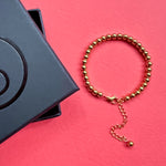 Load image into Gallery viewer, New Elegant 18K Gold Plated Dainty 33 Bead Tasbih Bracelet by Safar London
