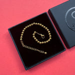 Load image into Gallery viewer, New Elegant 18K Gold Plated Dainty 33 Bead Tasbih Bracelet by Safar London
