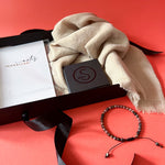 Load image into Gallery viewer, Khadijah Gift set featuring Hijab, Notebook, Tasbih for sisters
