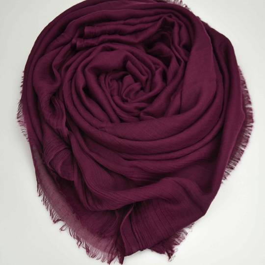 Soft Cotton Silk Hijab - Luxurious and Comfortable Blend, Available in 8 Colors